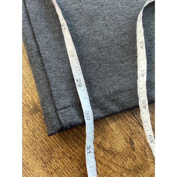So Slimming By Chico's Womens 3 XL/16 Gray Elastic Waist Office Wear Pants FLAW - Picture 9 of 11